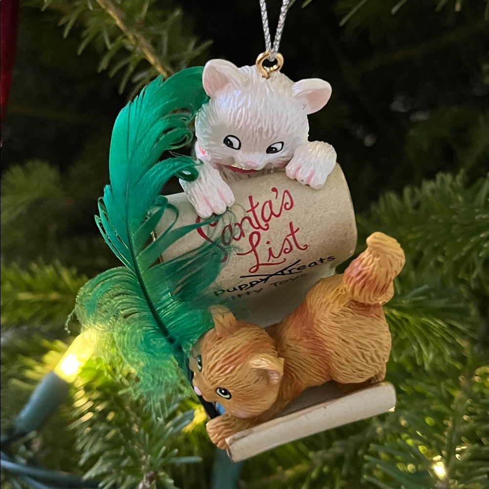 CAT Christmas Ornament Merry Mischief Makers American Greetings 16th in Series
